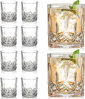 Gencywe Crystal Whiskey Glasses 8(Buy 6