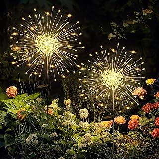 GIGALUMI Garden Decor Outdoor Lights 120LED