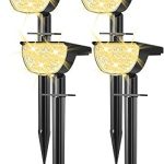GKGG Solar Lights Outdoor Waterproof IP65