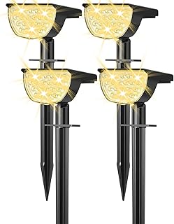 GKGG Solar Lights Outdoor Waterproof IP65