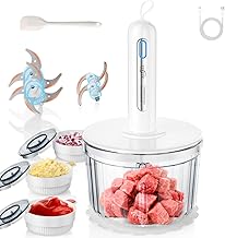 Glass Food Processor 4 Blades &