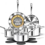 Gotham Steel 10 Tri Ply Stainless