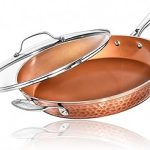 Gotham Steel Hammered Copper 14 Inch