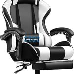 GTPLAYER Gaming Chair Computer Footrest Lumbar