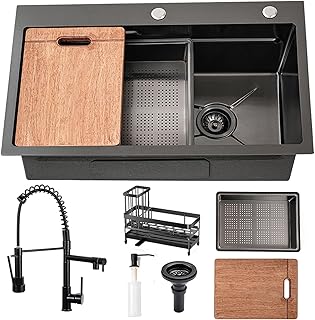 Gunmetal Black Kitchen Sink 30 Inch