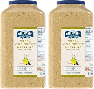 Hellmann's Greek Vinaigrette Salad Dressing Jug