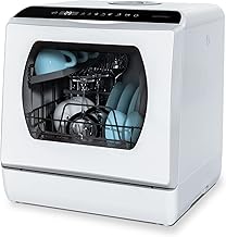 Hermitlux Countertop Dishwasher 5 Washing Programs