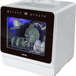 Hermitlux Countertop Dishwasher 7 Washing Programs