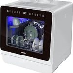 Hermitlux Countertop Dishwasher 7 Washing Programs