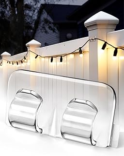 Hetyue Hooks Outdoor String Lights Clips