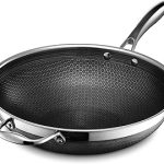 HexClad Hybrid Nonstick 12-Inch Wok