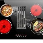 Hobsir Electric Cooktop 30 Inch Downdraft