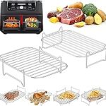 HONYAO Air Fryer Rack Ninja Dual