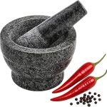 IMUSA USA Small Polished Mortar Pestle