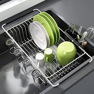 JASIWAY Dish Drying Rack Sink