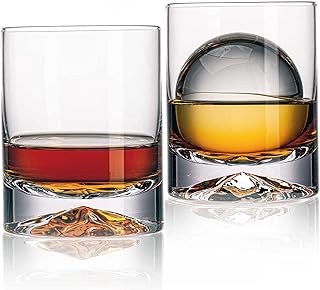 JBHO Hand Blown Crystal Double Old