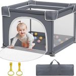 Jixrolyn Small Playpen Babies Toddlers