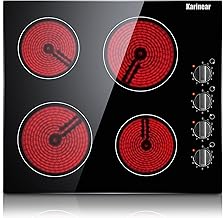Karinear 4 Burner Electric Cooktop 24