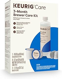 Keurig 3-Month Brewer Maintenance Kit Includes