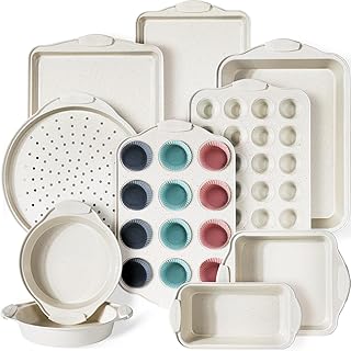 Kikcoin 22 Nonstick Baking Pans