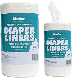 Kinder Cloth Diapers Unscented Diaper Liners
