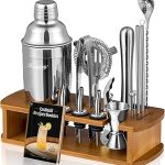 KITESSENSU Cocktail Shaker Bartender Kit Stand