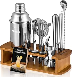KITESSENSU Cocktail Shaker Bartender Kit Stand