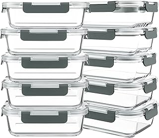 KOMUEE 10 Packs 30 oz Glass