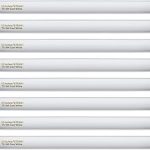 Konideke 8 F8T5/CW Fluorescent Bulbs