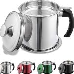 Kyraton Bacon Grease Container Strainer
