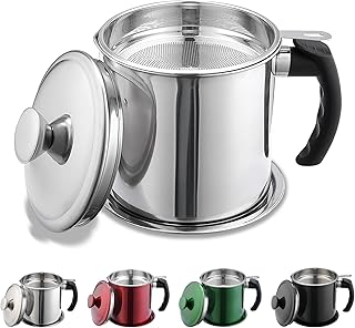 Kyraton Bacon Grease Container Strainer