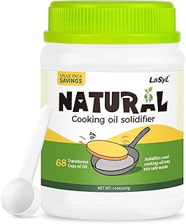 LaSyL Natural Cooking Oil Solidifier Powder