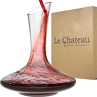 Le Chateau Large Elegant Crystal Wine