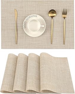 Leetaltree Beige Placemats 4