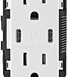 Leviton 30W (6A) USB Dual Type-C/C