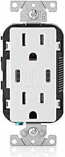 Leviton 30W (6A) USB Dual Type-C/C