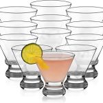 Libbey Cosmopolitan Stemless Martini Glasses 12