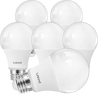 Linkind A19 LED Light Bulbs Dimmable
