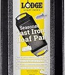 Lodge Seasoned Cast Iron Loaf Pan