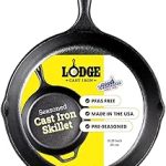 Lodge Seasoned Cast Iron Skillet 10.25