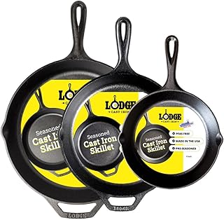 Lodge Seasoned Cast Iron Skillet 8