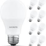 LUXRITE A19 LED Light Bulb 60