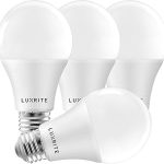 LUXRITE A19 LED Light Bulbs 100