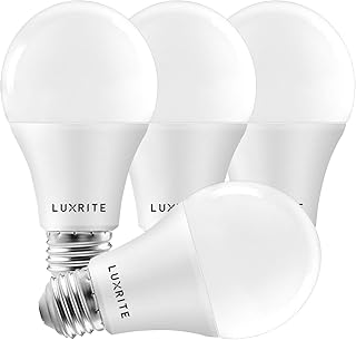 LUXRITE A19 LED Light Bulbs 100