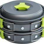 MalloMe Camping Cookware Mess Kit Backpacking