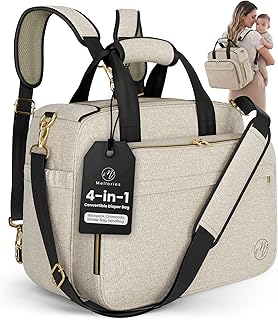 Mellories 4 1 Convertible Diaper Bag