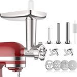 Metal Meat Grinder Attachment KitchenAid Stand