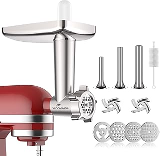 Metal Meat Grinder Attachment KitchenAid Stand
