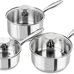 MICHELANGELO Stainless Steel Saucepan Lids 1QT