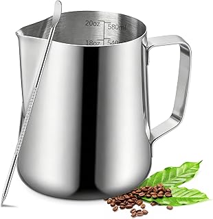 Milk Frothing Pitcher 600ml (20oz) Frother